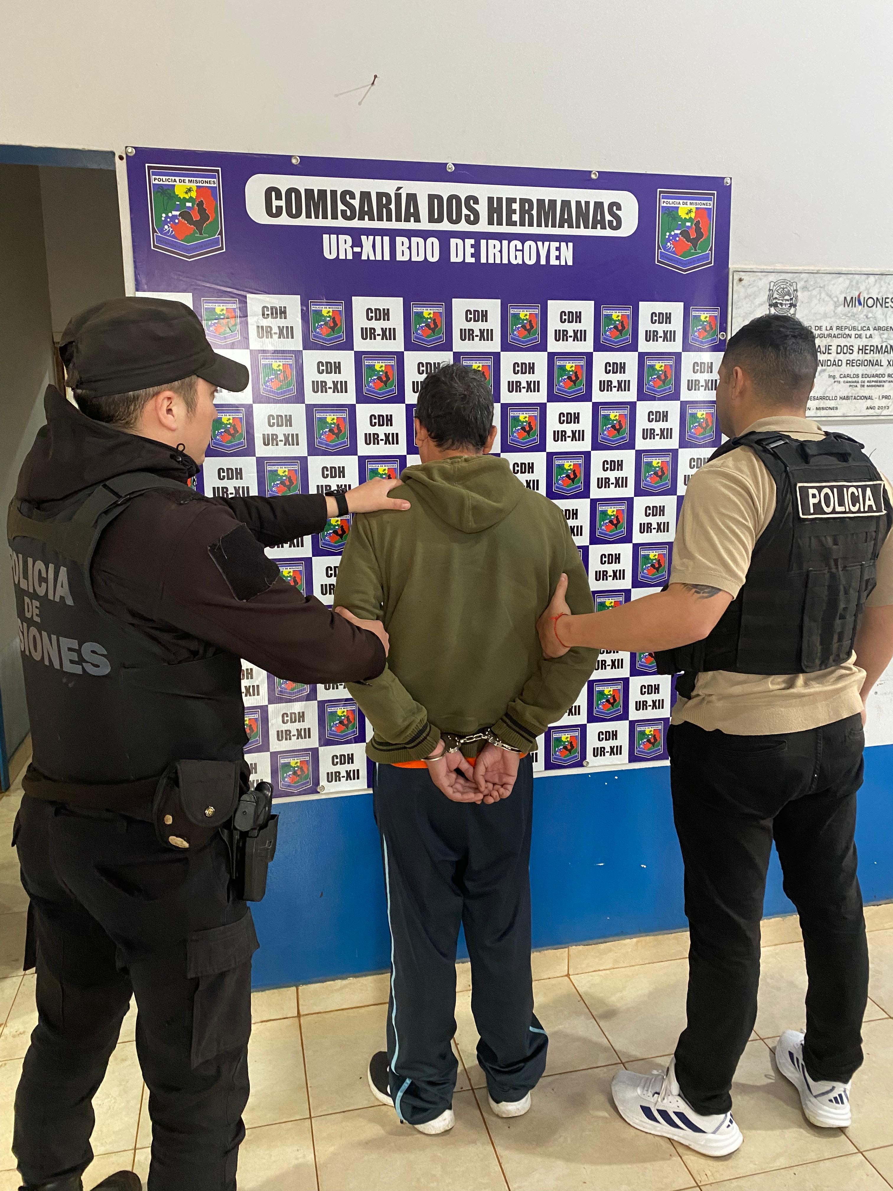 Detuvieron al acusado de atacar con una foisa a un hombre en Dos Hermanas 3